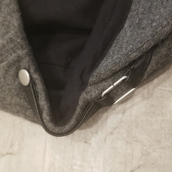 💕MICHAEL STARS💕 Buckled Up Driver Hat Abalone Gray NWT - Picture 7 of 11